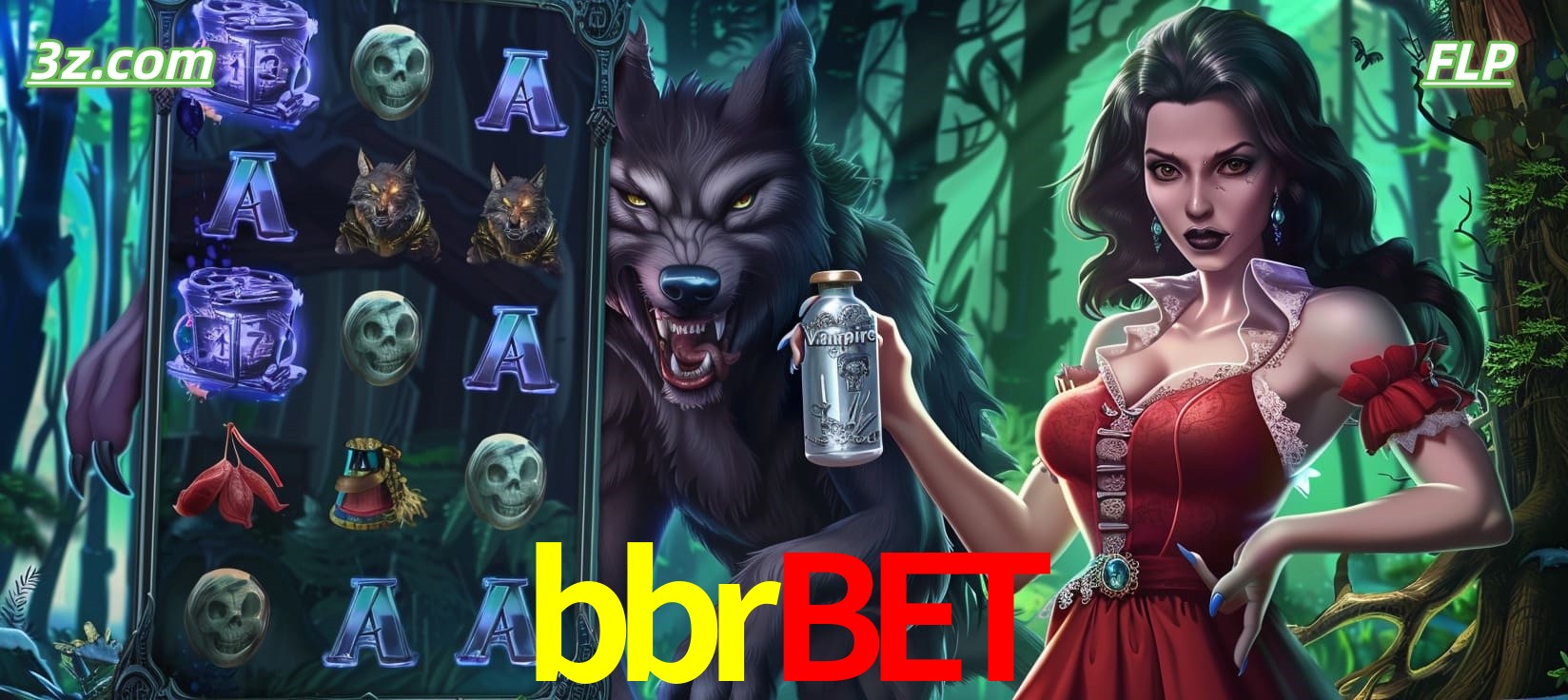 Slots online tema de lobisomem e vampira no bbrbet cassino Brasil