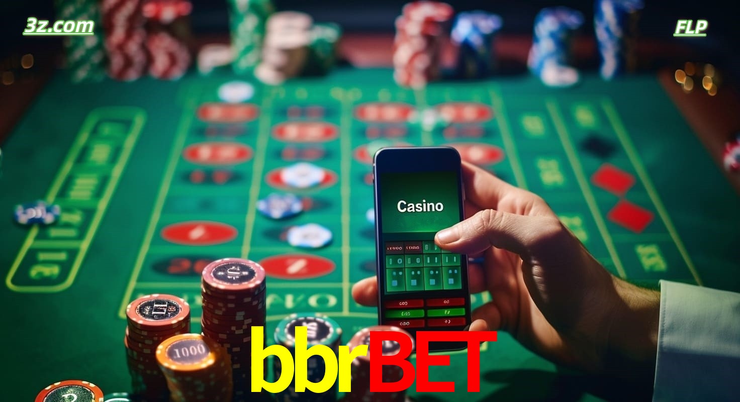 Cassino online móvel bbrbet com apostas em roleta e fichas de pôquer